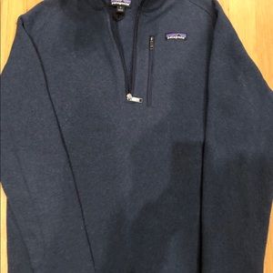 Patagonia Better Sweater 1/4 zip men’s fleece sz.S